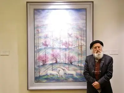 نشان خواجوی کرمانی به حسین محجوبی می‌رسد