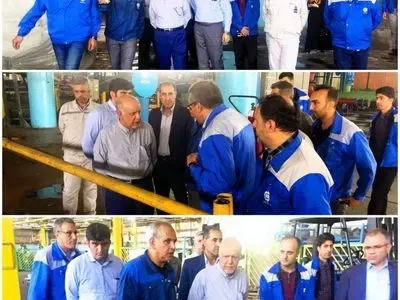 وزیر نفت از شرکت پمپهای بزرگ و توربین آبی پتکو بازدید کرد