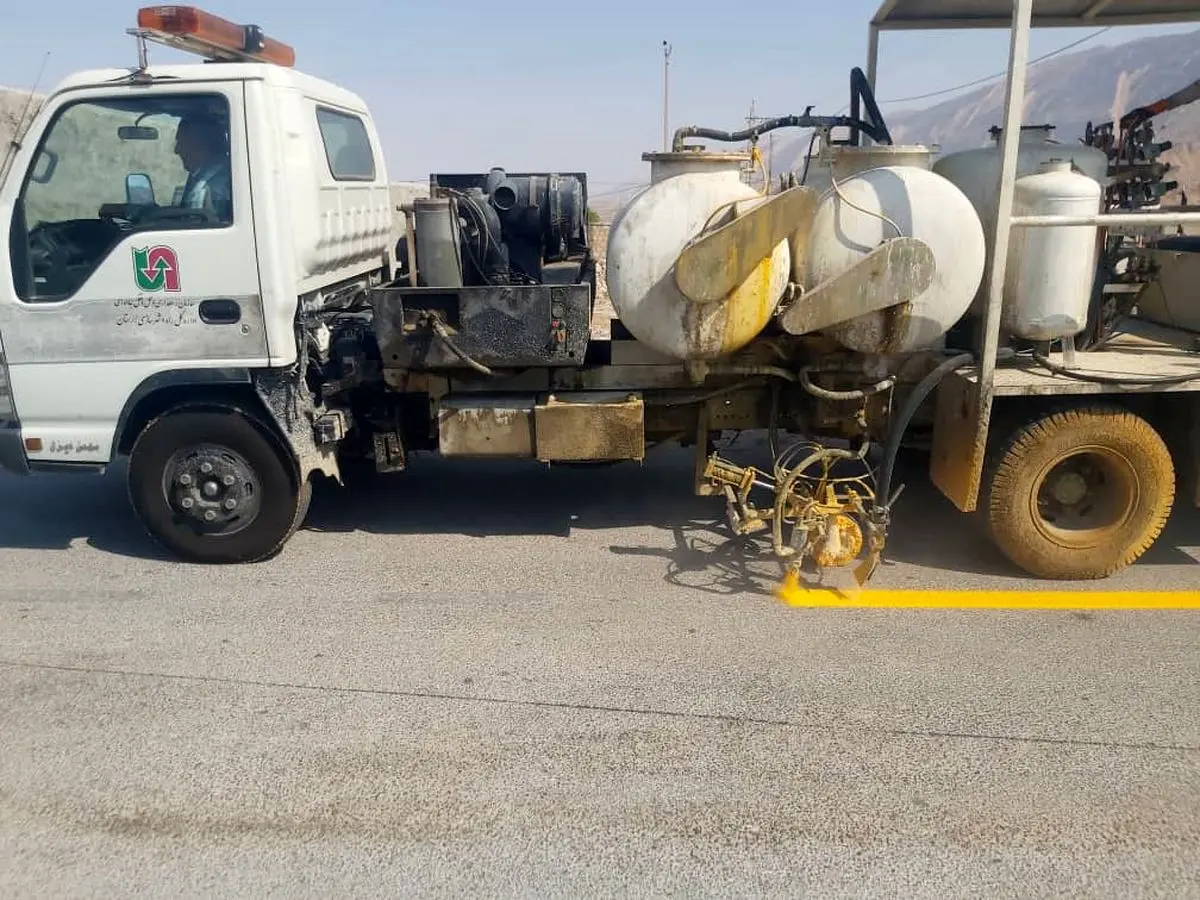 خط‌کشی و آشکارسازی ۲۰۰ کیلومتر از راه‌های لامرد در آستانه نوروز