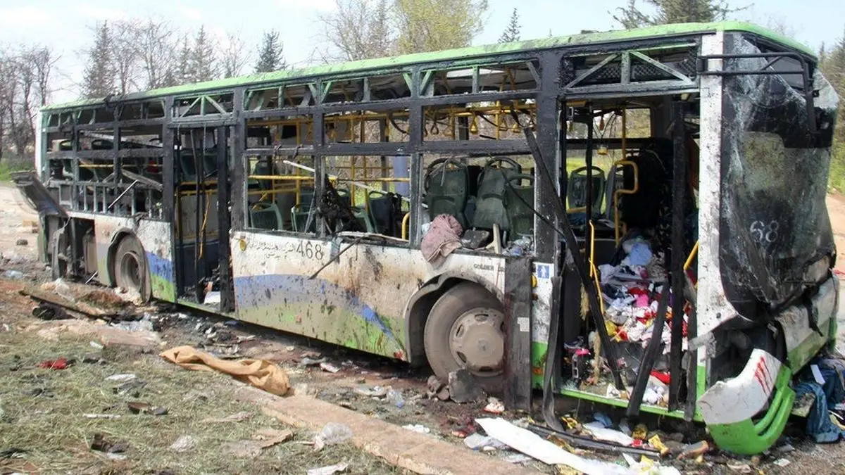 At least 10 killed in bus accident in Syria