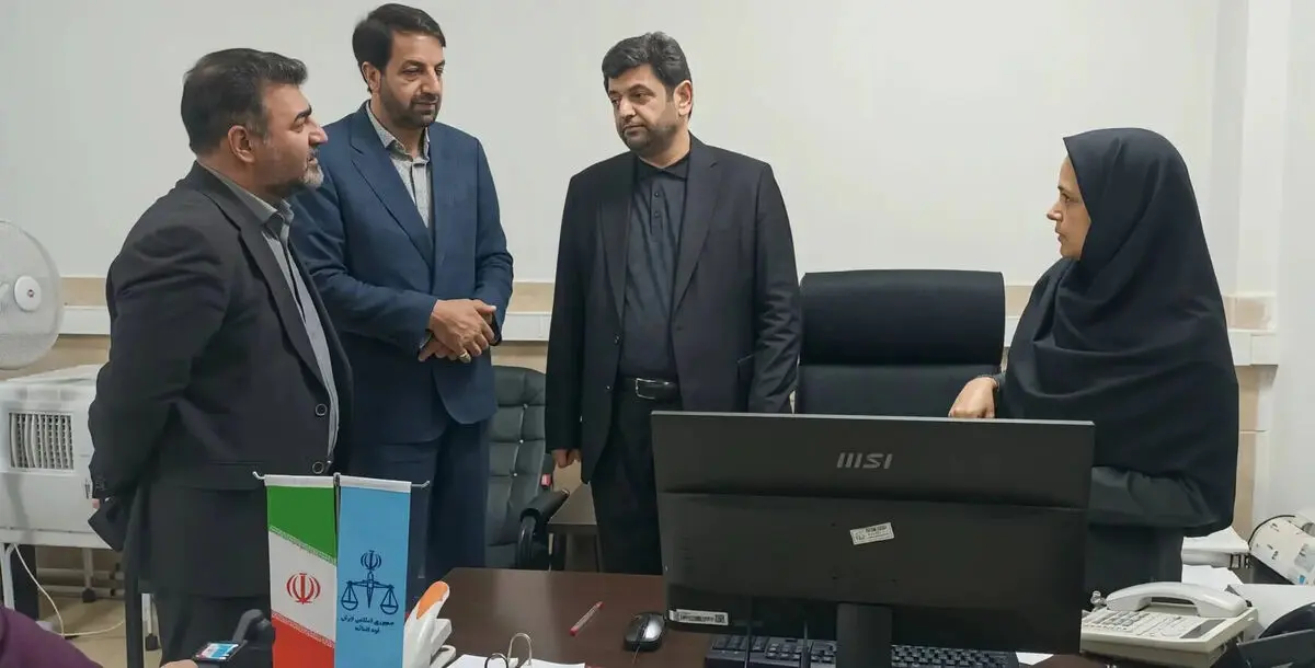 بازدید رئیس‌کل محاکم تهران از مجتمع قضایی ویژه نیابت اجرای احکام مدنی