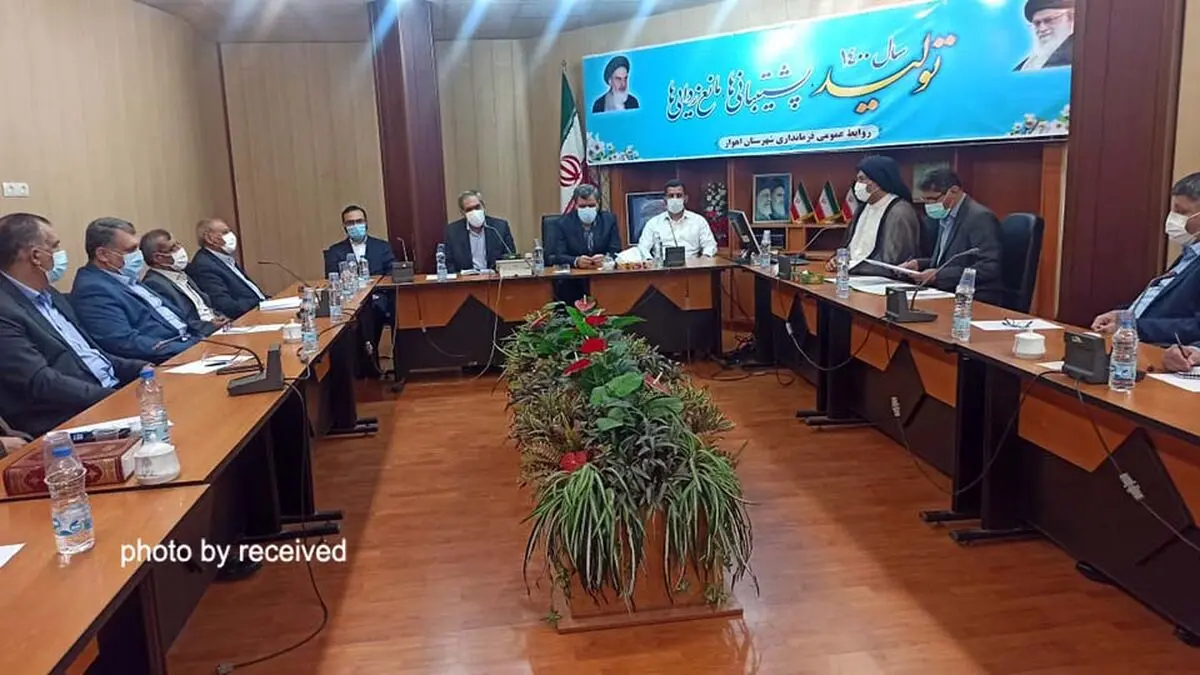 برگزاری آیین معارفه ششمین دوره شورای شهر اهواز و الهایی