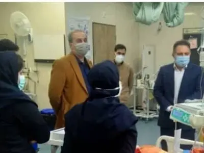 بازدید سرپرست دانشگاه علوم پزشکی البرز از مرکز درمانی در کرج