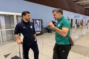 ملی‌پوشان فوتبال ایران به امارات رسیدند