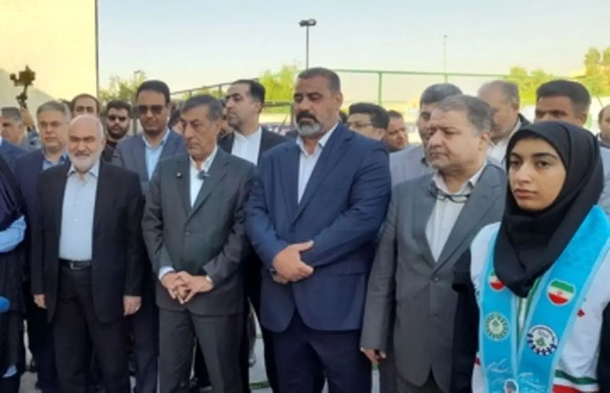 مدرسه‌ای که خشت آن در اهواز توسط رییس جمهور کار گذاشته شده بود، به بهره‌برداری رسید