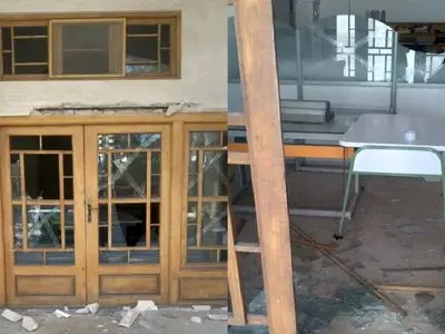 آسیب به ساختمان‌های تاریخی دانشگاه هنر در پی تجاوز صهیونیستی آمریکایی به اصفهان