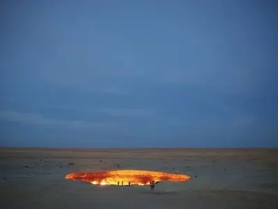 دروازه جهنم روی زمین!+تصاویر