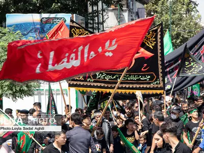 حال و هوای مردم تهران در روز عاشورا 1401