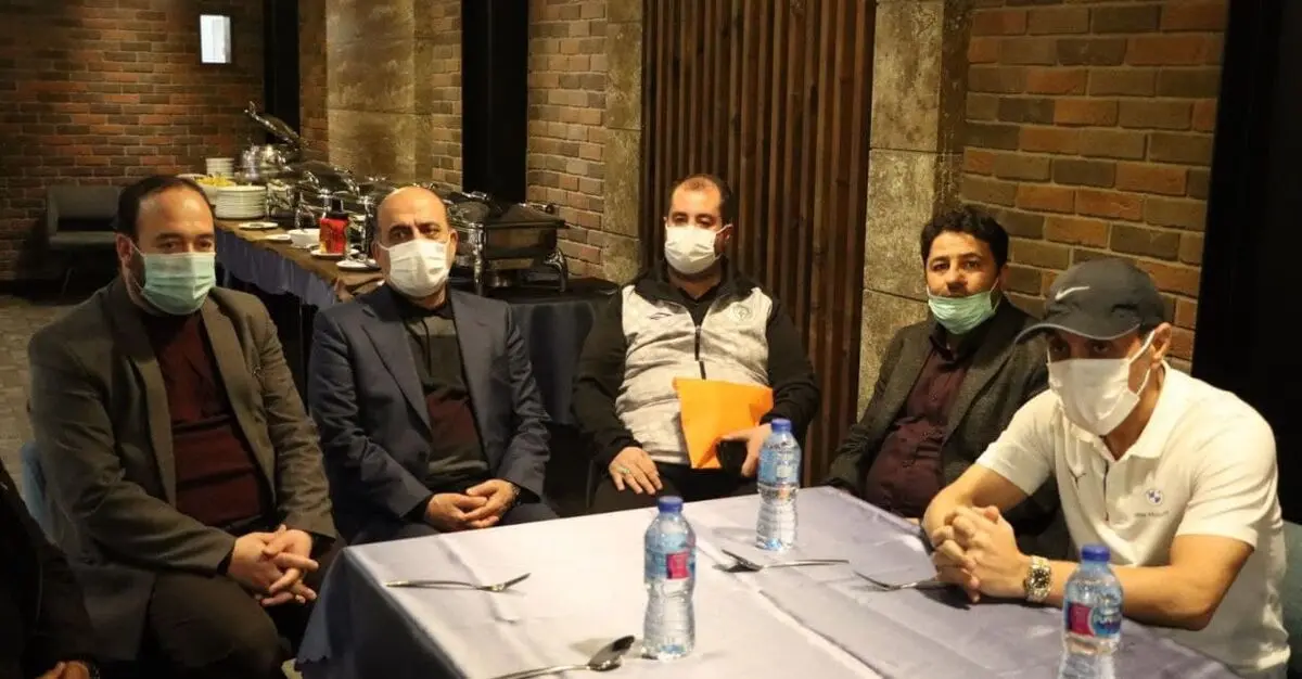 حضور نماینده مجلس در اردوی آلومینیوم اراک