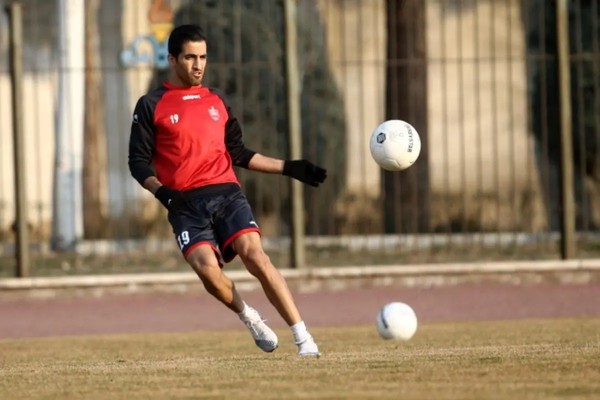 تصاویر تمرین امروز پرسپولیس با حضور دو میهمان ویژه