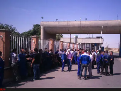 کارگران شاغل و بازنشسته ریخته‌گری ماشین سازی تبریز تجمع کردند