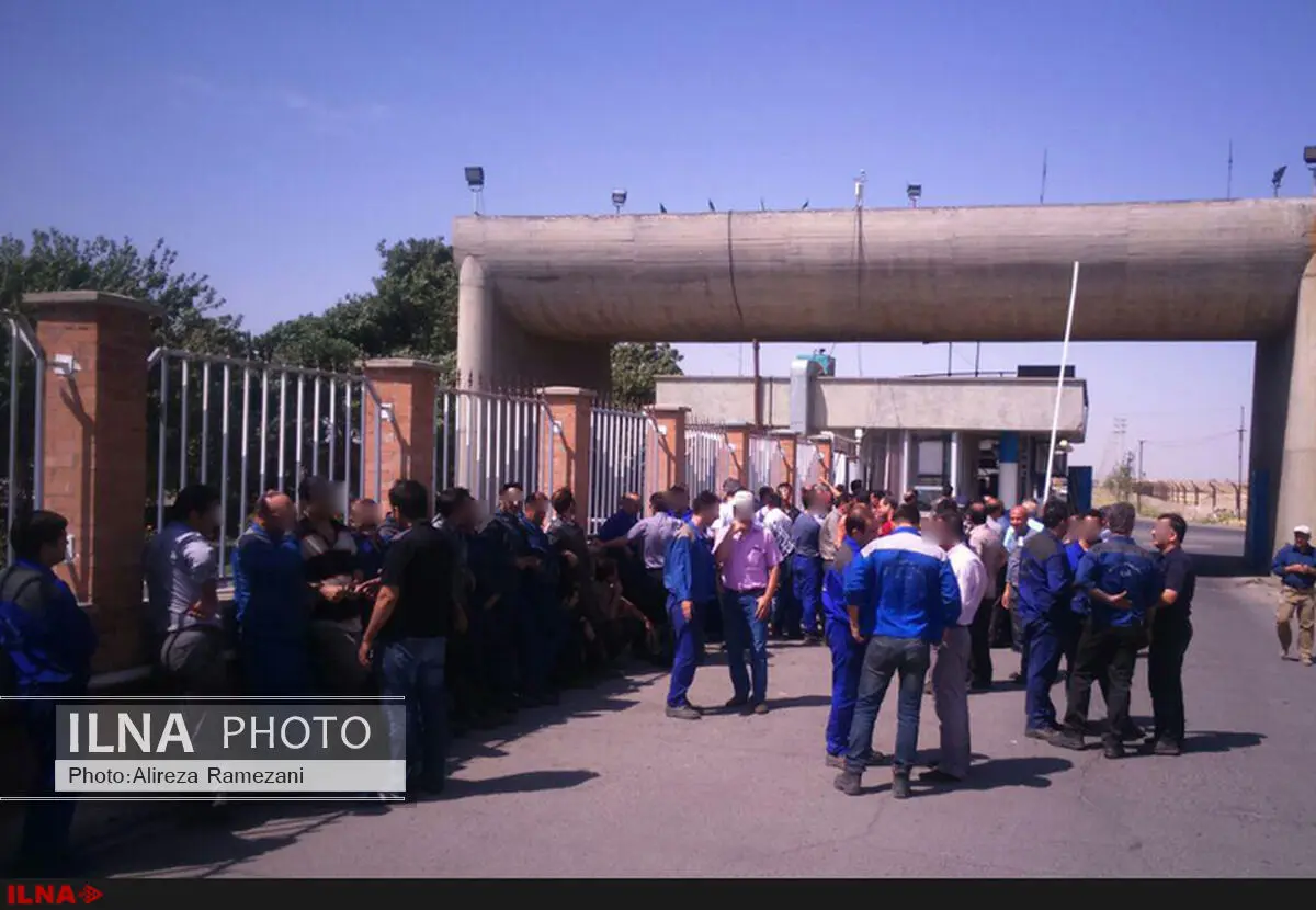 کارگران شاغل و بازنشسته ریخته‌گری ماشین سازی تبریز تجمع کردند