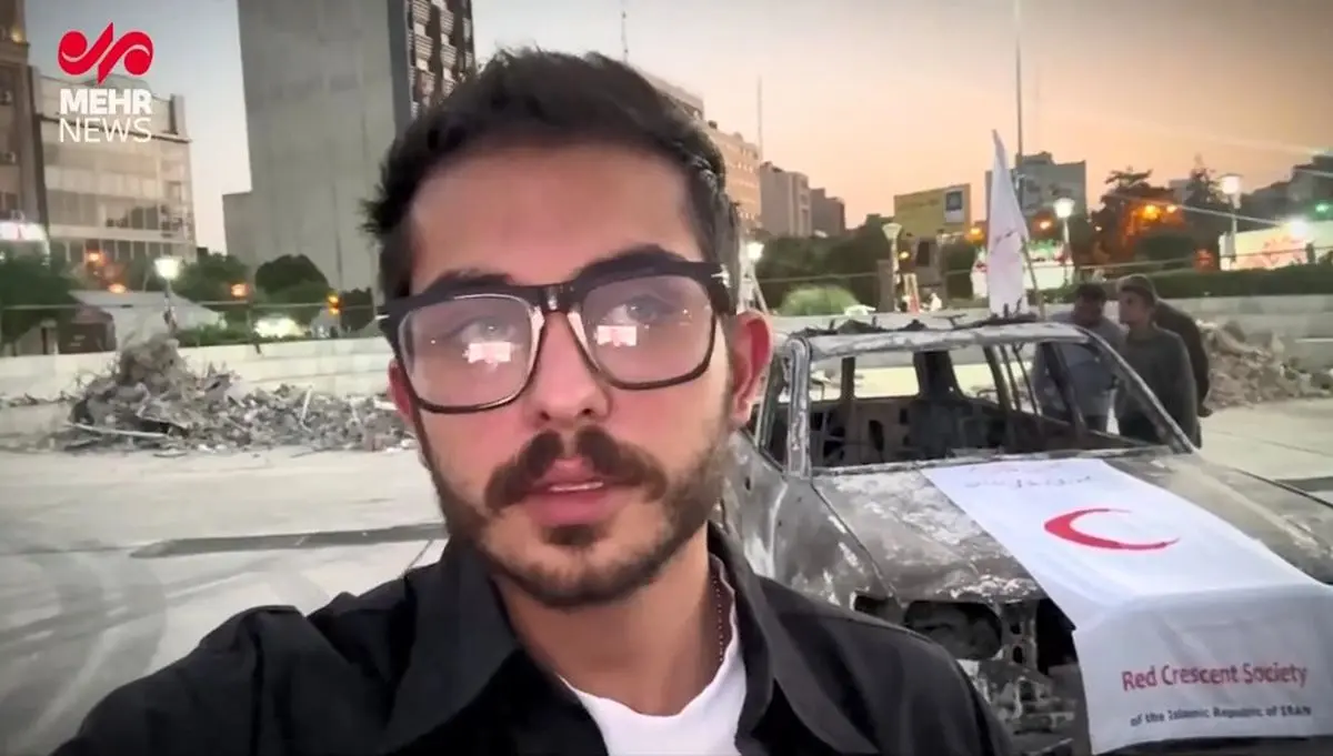واکنش ارسلان قاسمى بازیگر سینما به جنایات و حمله رژیم صهیونیستى به آمبولانس هلال احمر + فیلم