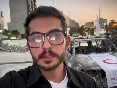 واکنش ارسلان قاسمى بازیگر سینما به جنایات و حمله رژیم صهیونیستى به آمبولانس هلال احمر + فیلم