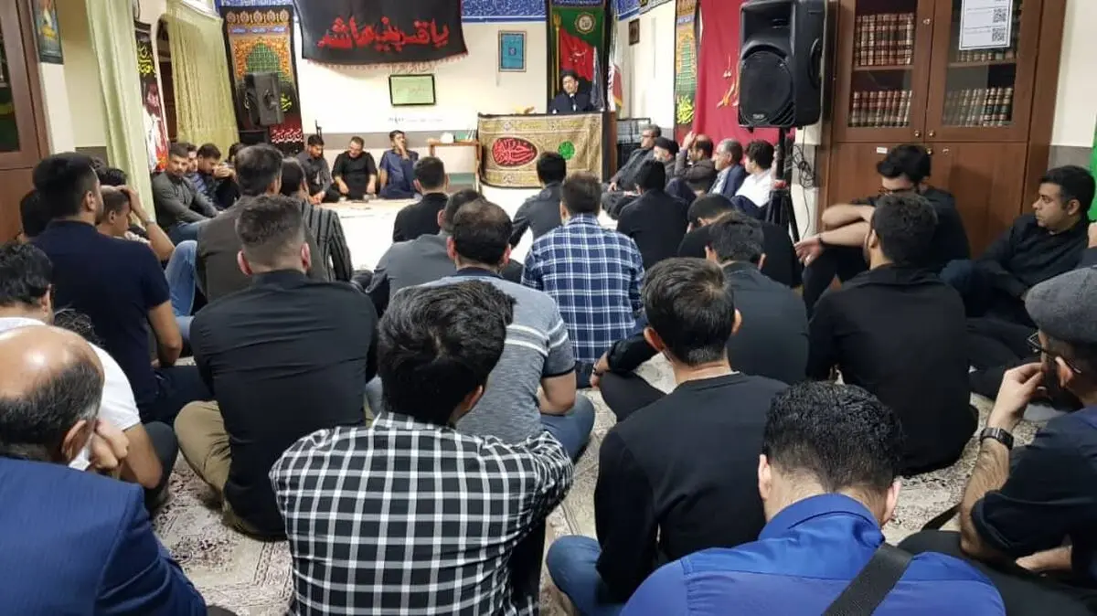 عزاداری شب عاشورای حسینی در بلاروس