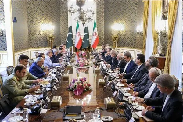 برگزاری نشست مشترک هیئت‌های عالی‌رتبه ایران و پاکستان