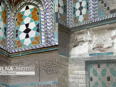 نمی‌دانیم کتیبه تاریخی آب انبار مولاوردیخان دزدیده شده یا جابجا!