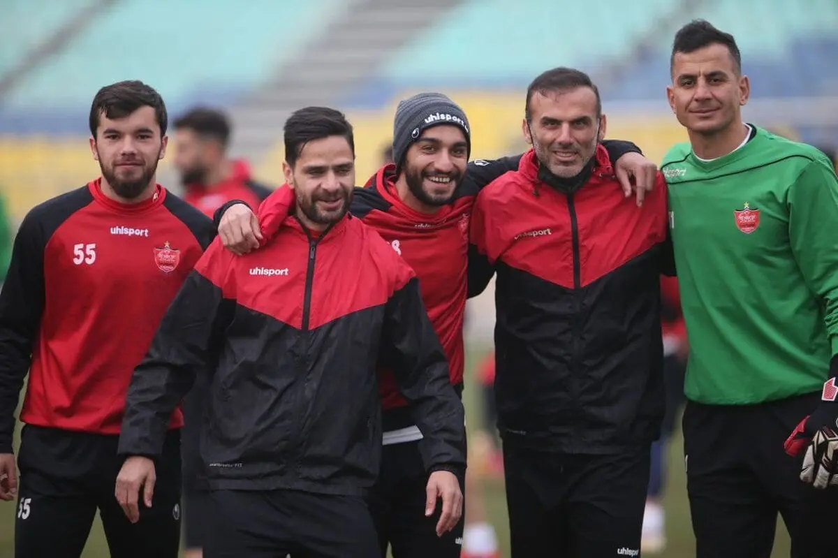 آخرین جلسه تمرین پرسپولیس پیش از دیدار با فولاد در سیرجان