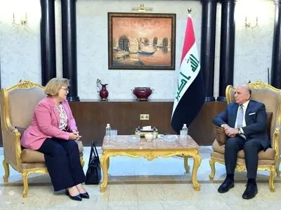دیدار «فؤاد حسین» با معاون همتای آمریکایی خود در بغداد