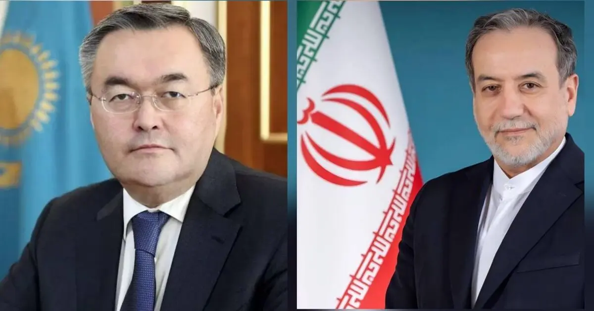 پیام تبریک وزیر امور خارجه کشورمان به وزیر خارجه جدید قزاقستان