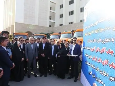 ۵۷ دستگاه خودرو عمرانی و خدماتی به دهیاران استان هرمزگان تحویل شد