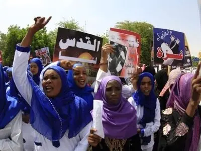 سودانیون یتظاهرون ضد التطبیع: لا صلح مع الکیان الصهیونی