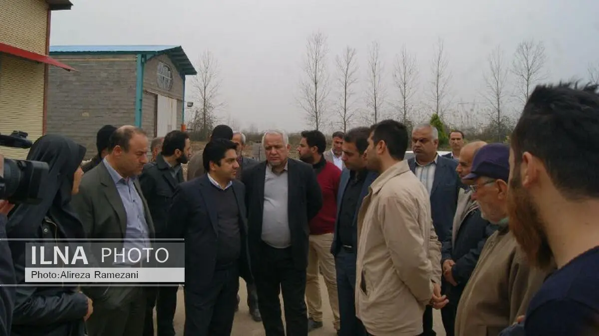 بازدید فرماندار و شهردار از مسیر ناحیه صنعتی شهر رشت