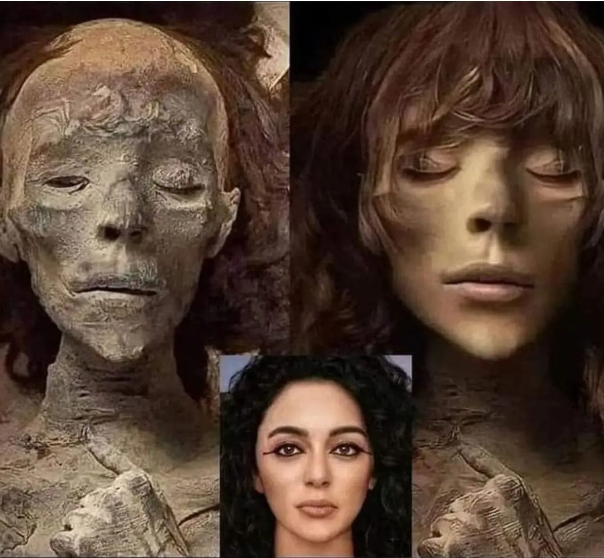 بازسازی چهره ملکه تی همسر آمنحوتپ سوم