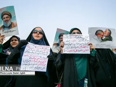 تجمع خانوادگی دختران مقاومت
