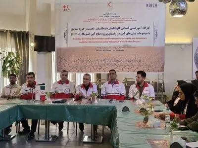 آموزش کارشناسان هلال‌احمر برای کاهش تنش‌های آبی