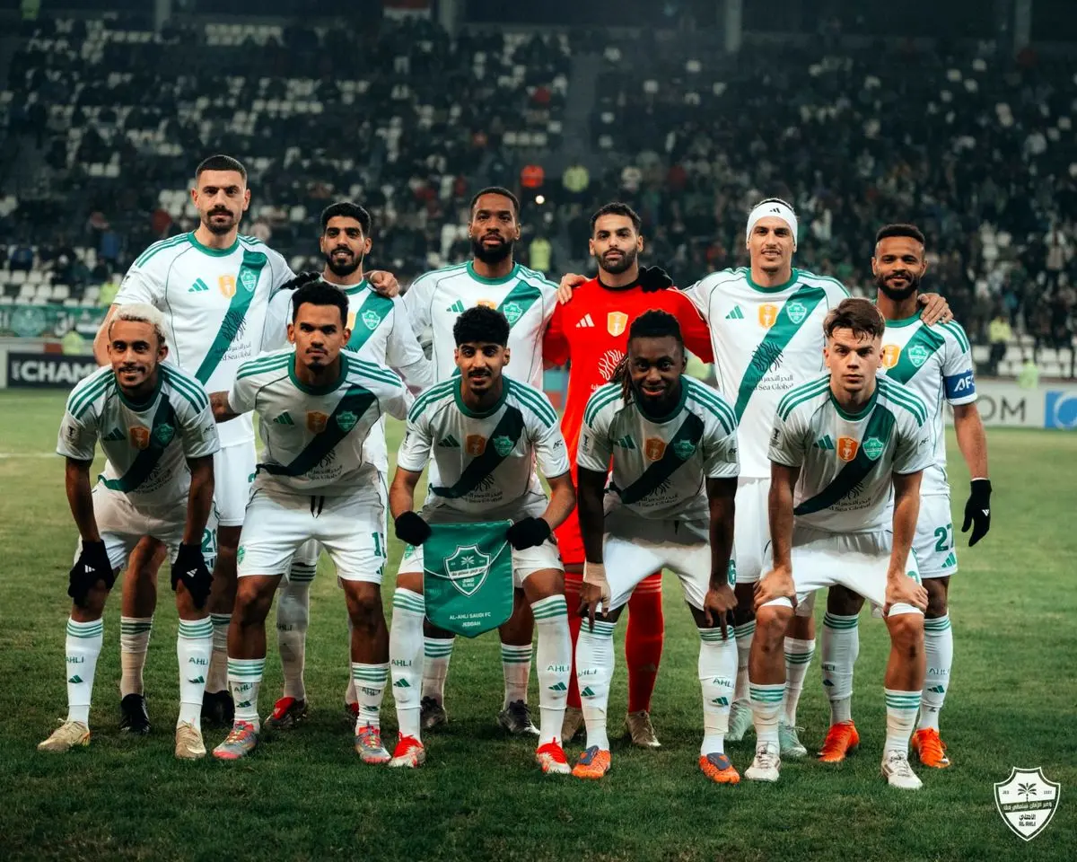 صعود مقتدرانه الاهلی با پنج گل در بغداد