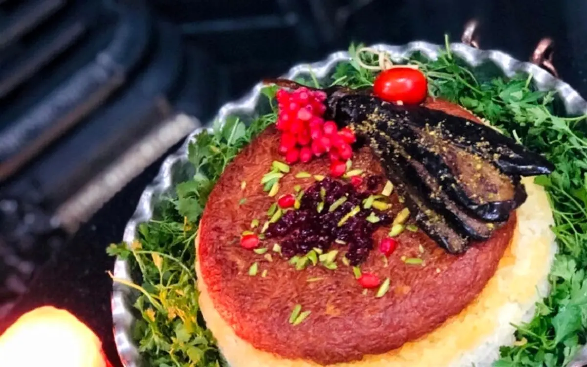 طرز تهیه ته چین کباب تابه‌ای لذیذ برای مهمانی