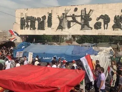 آغاز تظاهرات سالروز اعتراضات اکتبر ۲۰۱۹
