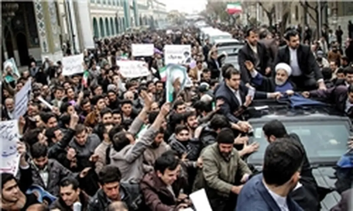 پوشش سخنرانی رئیس جمهوری توسط ۱۰۰ خبرنگار گیلانی