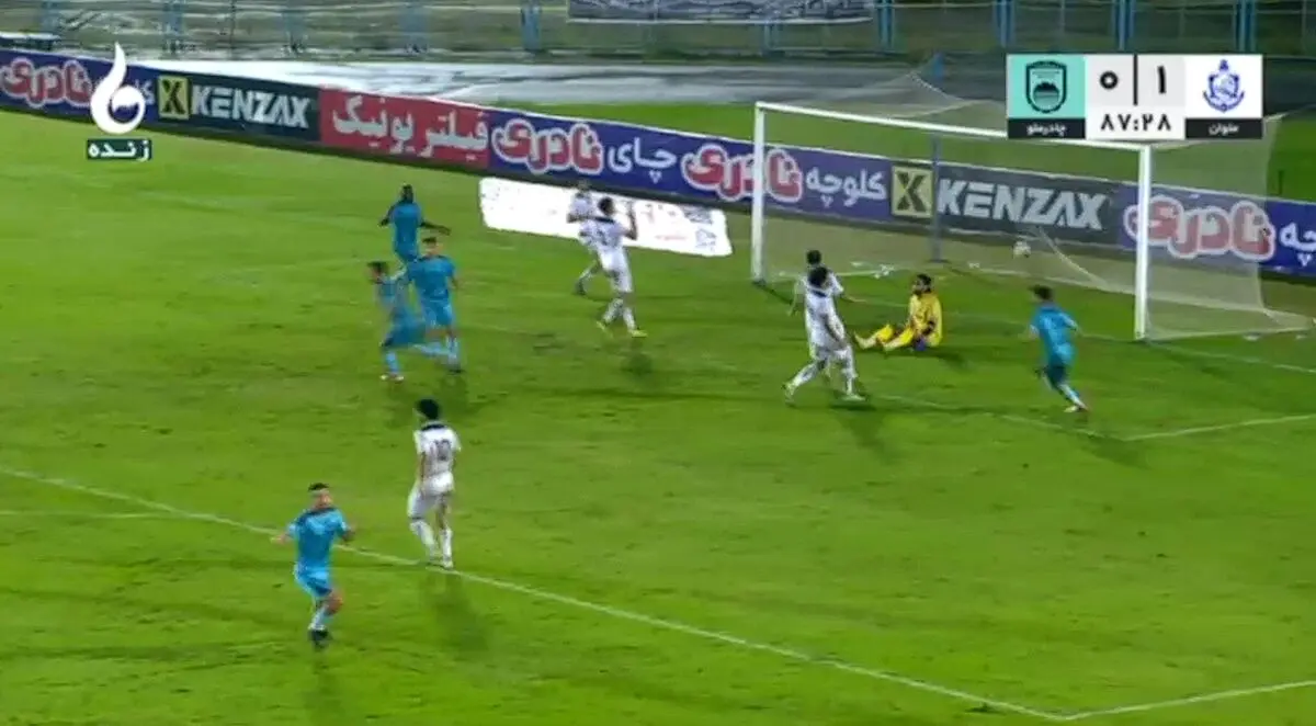 ویدئو: گل اول چادرملو توسط محمدطاها طباطبایی