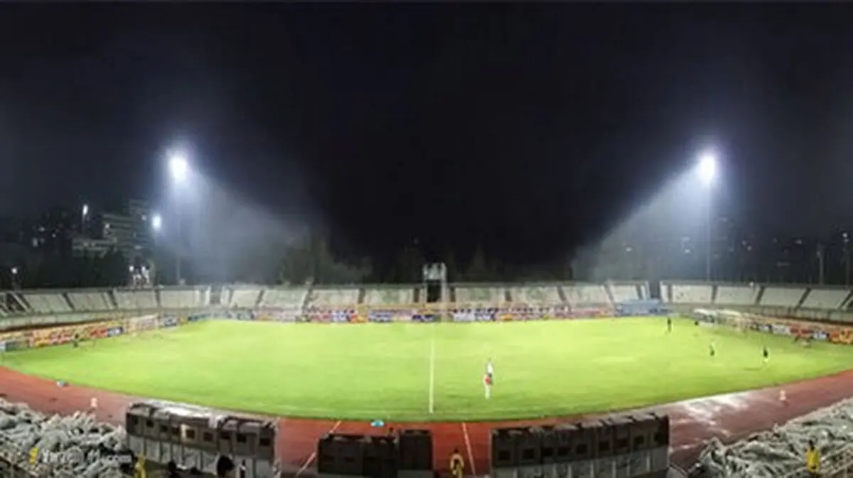 ورزشگاه بنیان دیزل روشن شد (گزارش تصویری)