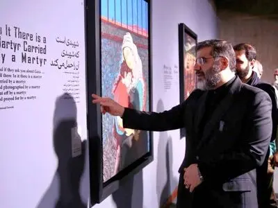 آثاری درباره «کودکان غزه» در موزه هنرهای معاصر
