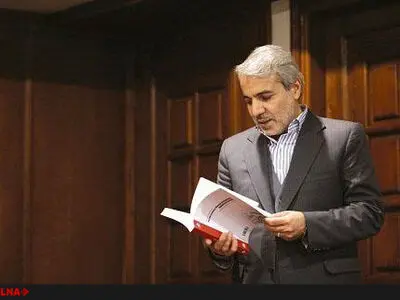 حضور نوبخت در جلسه فراکسیون رهروان برای تشریح لایحه بودجه ۹۵ 
