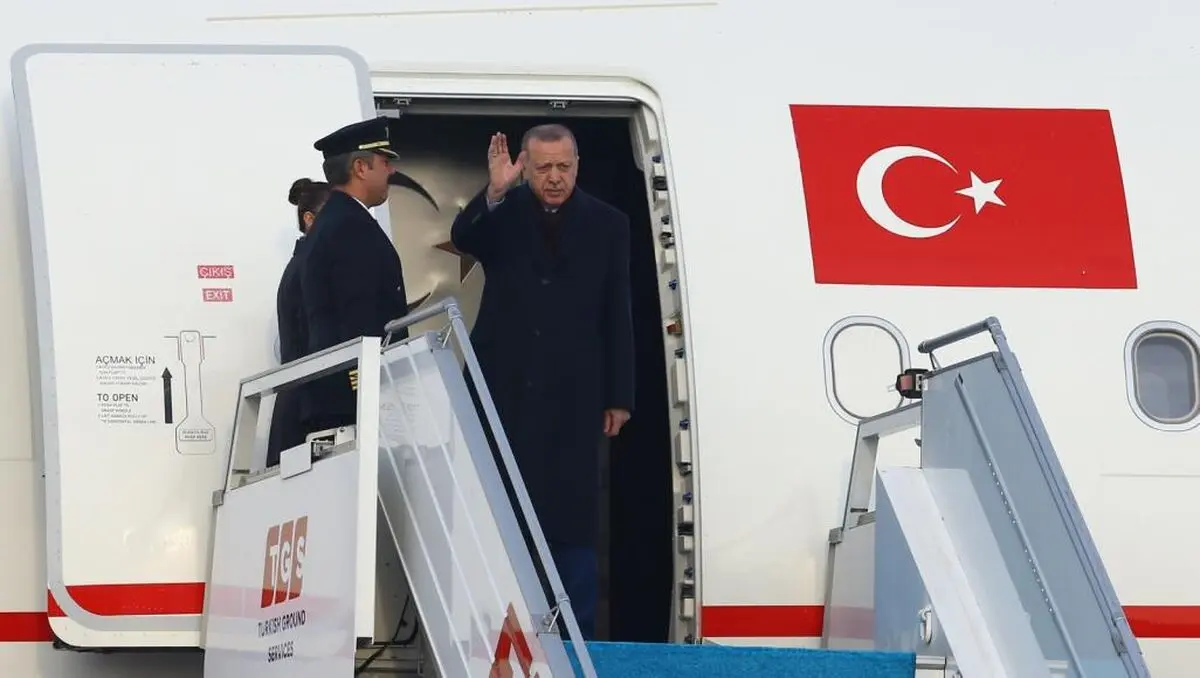 اردوغان آنکارا را به مقصد دوحه ترک کرد