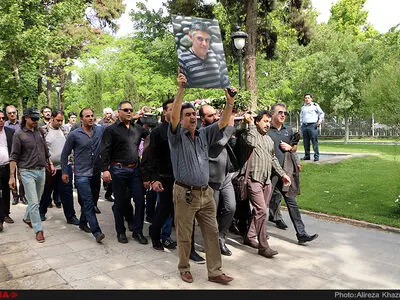 شاهرخ پورمیامین تشییع شد/ انتقاد از عدم حضور مسئولان