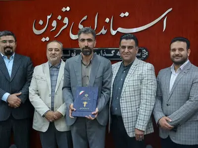 حکم مسئول خانه مطبوعات تاکستان اعطا شد