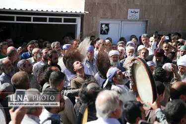مراسم تشییع پیکر مداحو