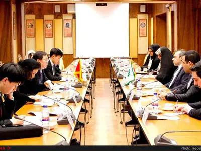 معاون حزب کمونیست چین با معاون حزب موتلفه دیدار کرد