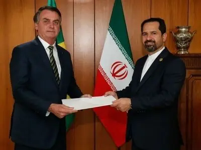 سفیر ایران استوارنامه‌اش را تسلیم رئیس‌جمهوری برزیل کرد