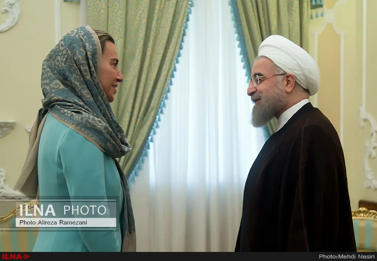 موگرینی با روحانی دیدار کرد