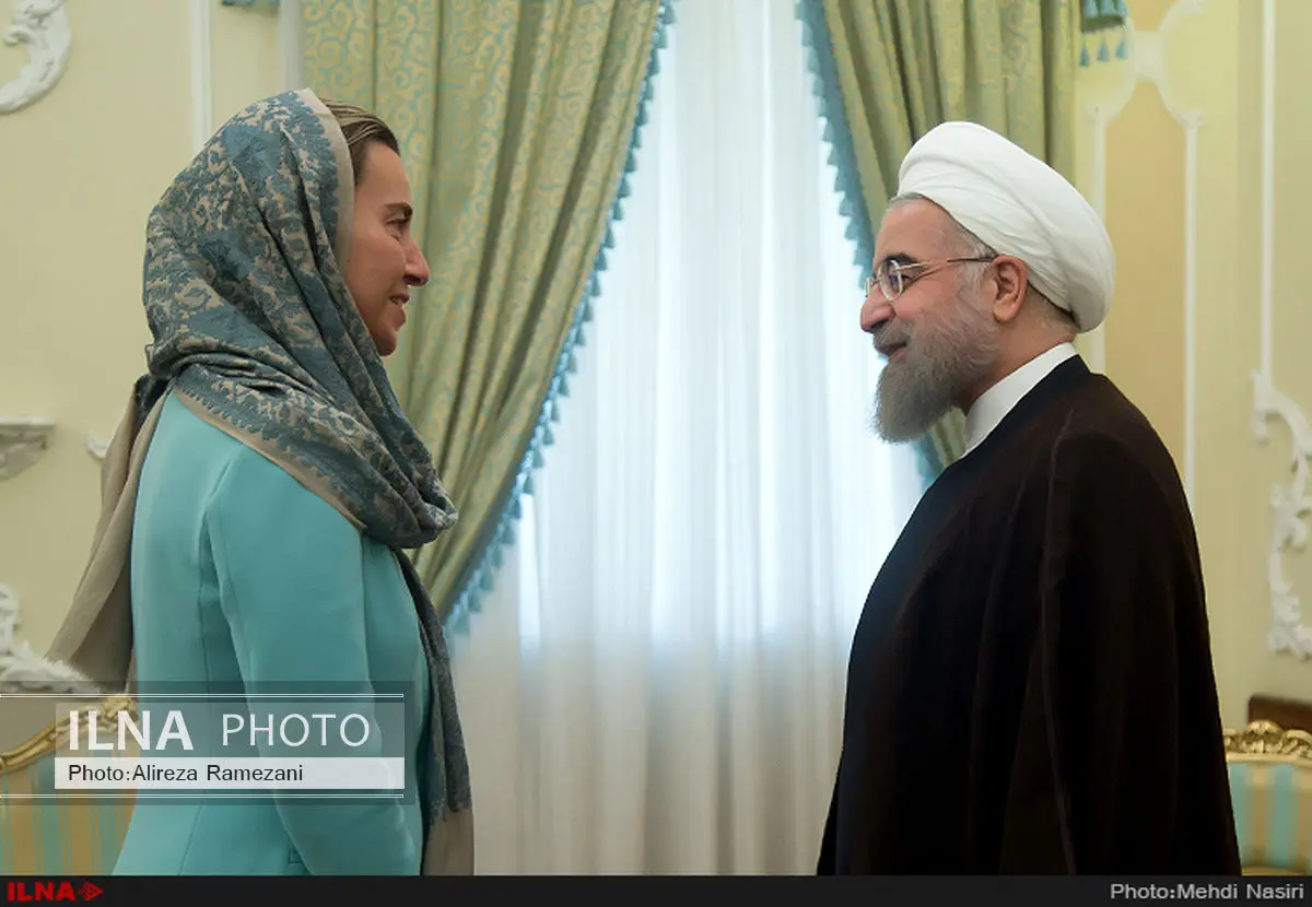 موگرینی با روحانی دیدار کرد