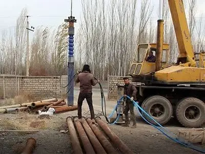 چاه آب شرب جدید شهر خوی تجهیز شد