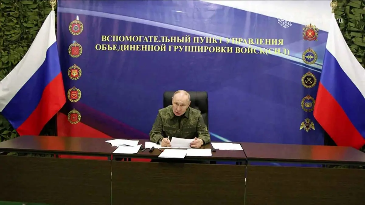 پوتین: ابتکار عمل در تمام جبهه‌های دونباس در دست ارتش روسیه است