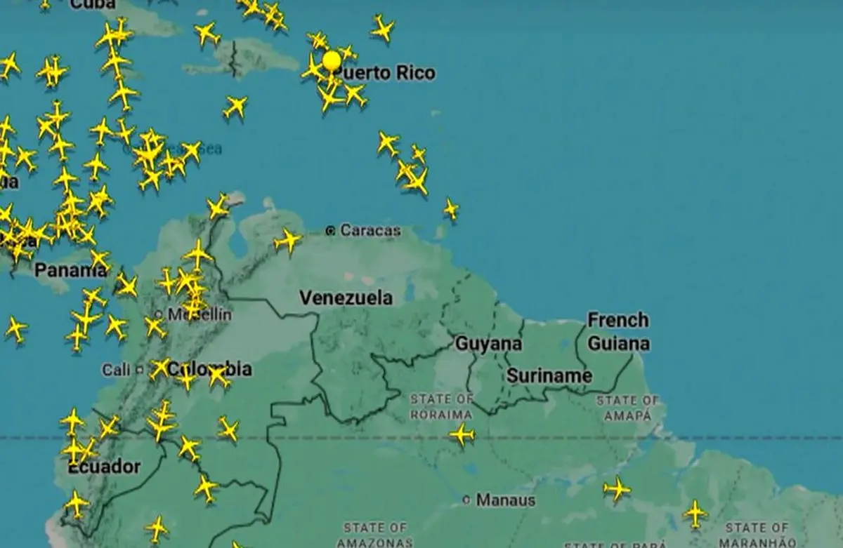 تعجب مقامات آمریکایی از اظهارات ترامپ درباره بسته‌شدن حریم هوایی ونزوئلا