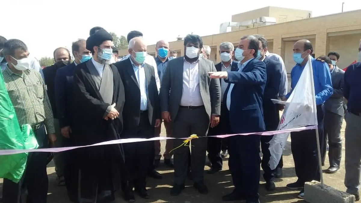 افتتاح چندین پروژه در بیمارستان شهدای هندیجان/ ابول نژادیان: تزریق ۳ و نیم میلیون دُز واکسن در خوزستان